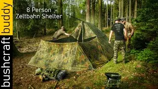 We Built a Howitzer from 8 Bundeswehr Zeltbahns | Terävä Skrama 240 Knife | Military Gourmet Food