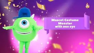 Monster with one eye Mascot Costume