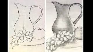 Still life drawing for beginners|Easy step by step tutorial