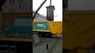 Çöp kamyonu çöpleri nasıl alır