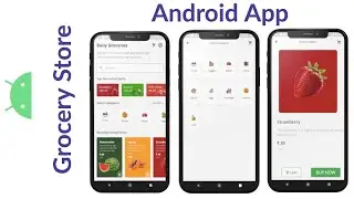 Online Grocery Store App | Android Studio Tutorial