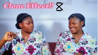 CapCut tutorial: How to clone yourself using your phone  | video editing tutorials