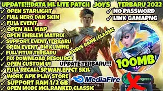 Data ML Lite 100Mb Full Event Patch Terbaru | Mlbb Lite | Ml Lite |Cara Atasi Lag Di ML