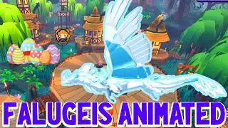 FALUGEIS ANIMATED!!! Roblox Dragon Adventures Easter Event NEW DRAGON