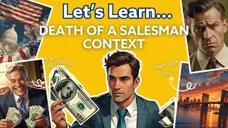 💼 Death of a Salesman – Context Explained! | A Level English Literature | Let’s Learn Series