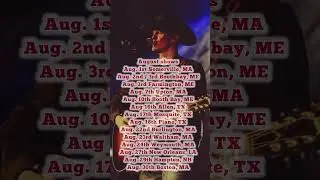 Country concerts with Houston Bernard in August 2024 #countrymusic #indiecountry #cowboys