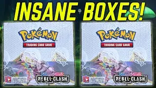 Opening 2 BUSTED Rebel Clash Booster Boxes of Pokemon Cards!