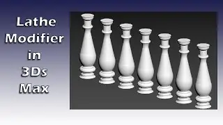 lathe Modifier | in 3Ds Max