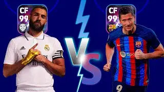 New K.BENZEMA VS R. LEWANDOWSKI Max 99 card 🔥
