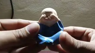 Four Buddha Monk statue unboxing