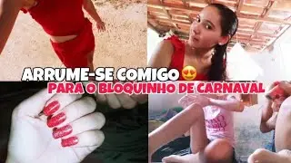 ARRUME-SE COMIGO PARA UM BLOQUINHO DE CARNAVAL.❤