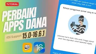 Tutorial Aplikasi DANA di iPhone Semi Jailbreak (Fix 100%)