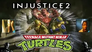 TMNT!! Injustice 2 Teenage Mutant Ninja Turtles Trailer Reaction!!