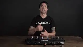 HeadRush Looperboard Tutorial - Customize the Top 4 Footswitches