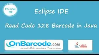 How to scan, read Code 128 barcodes using OnBarcode Java Barcode Reader library