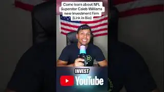 Come learn about NFL Superstar rookie Caleb Williams Investment Firm 888 Midas (Subscribe to me on Y