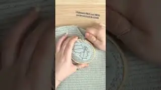 Christmas Stick and Stitch - embroidery transfers in action!
