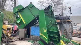 Пресс подборщик JohnDeere 592 сетка шпагат измельчитель N 2403