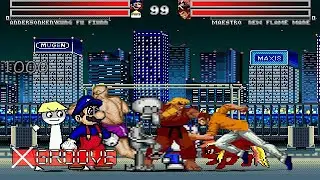 Team andersonkenya1 vs Team Smoke Choked (DejaVuFlame) MUGEN Request 4v4 Battle!!!