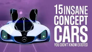 15 Insane Concept Cars You Won't Believe Exist