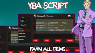 NEW BEST SCRIPT YBA FOR MOBILE AND PC / FARM ALL ITENS/