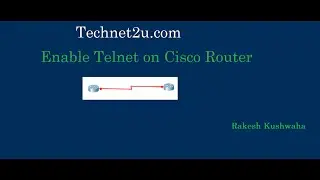 How to Enable Telnet on Cisco Router