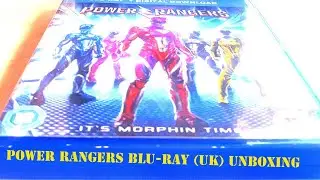 Power Rangers Blu-Ray (UK) Unboxing