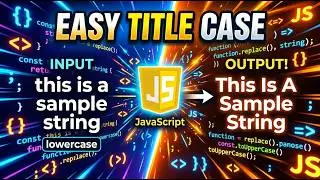 Q1. Convert the first letter of each word in a string to uppercase using JavaScript.