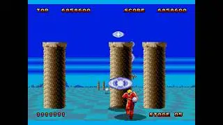прохождение Space Harrier II (SMD)