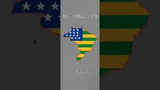 Evolution of Brazil #history #geography #countries #edit #viral #trending #shorts #brazil #brasil