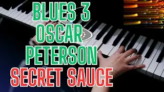 Oscar Peterson lick from Vol  3 (full lesson)