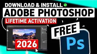 How to Download & Install Adobe Photoshop for FREE on PC & MAC (2026)