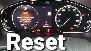 How to Fix & Reset Multiple Warning Lights Stays On or Flashing | Car Dashboard Warning Lights On