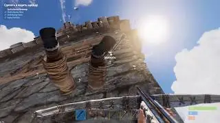 Rust Рйды и ПВП в соло на официальном сервере !