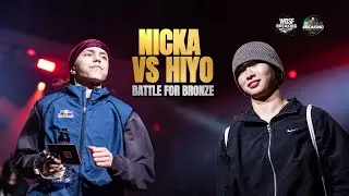NICKA vs HIYO | B-Girls BATTLE FOR BRONZE | WDSF World Championship Adult 2025  (Kurume, Japan)