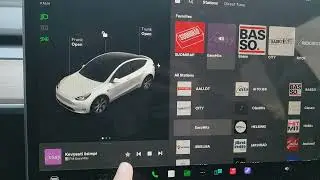 How to Set and Remove Favorite Radio stations on tesla model y