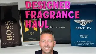Designer Fragrance Haul, 4 Blind Buys. #perfume #cologne  #fragrances