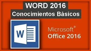 MICROSOFT WORD 2016 TUTORIAL. ⭐️CONOCIMIENTOS BÁSICOS ⭐ 13 minutos🔴