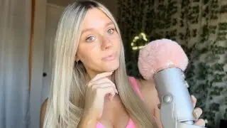 ASMR| Baby Names I Like But Won't be Using (Clicky Whisper) Close to Mic-Tracing, Repeating Words