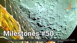 Chandrayaan-3 footage orbiting moon, SWATHI radar, VB express trial run and much more