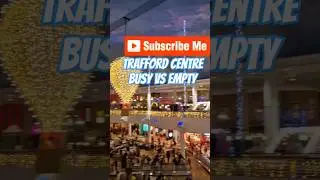 #trafford #centre #busy v #empty #christmas #travel #christmasmarket