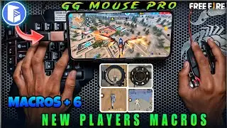 GG mouse pro New Players Macros || ALL NEW Macros Free Fire 🔥 Macro कैसे लगाएं 2025
