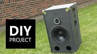 600W Portable Speaker Build - Battery Powered