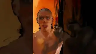 Nux's Sacrifice Scene from Mad Max: Fury Road - Digital Art Time-Lapse