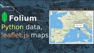 OpenStreetMap sur une page web avec 2 lignes de code Python