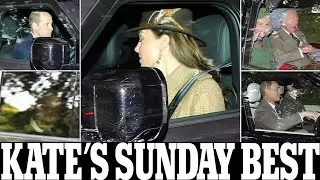 News: Kate Middleton is seen at Crathie Kirk for the first time since revealing her cancer...