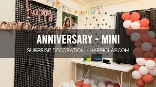 Mini Anniversary - Surprise Decoration | Surprises in Hyderabad | happiclap.com