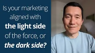 "Light Marketing" -- activating the light side of the force💡 in your business / lightside marketing