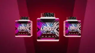 Loot - Ultra Instinct Energy Drink / Product visualization