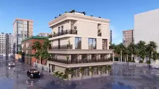 Architectural Visualization: Neoclassical Retail Space | Hyper-Realistic 3D Walkthrough 